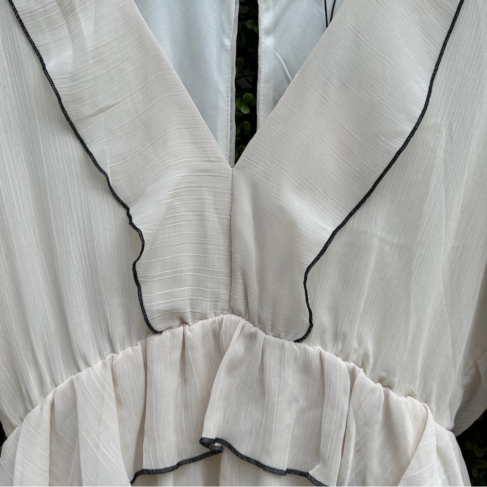 NWT | ZARA Ruffle Romper - Picture 4 of 9